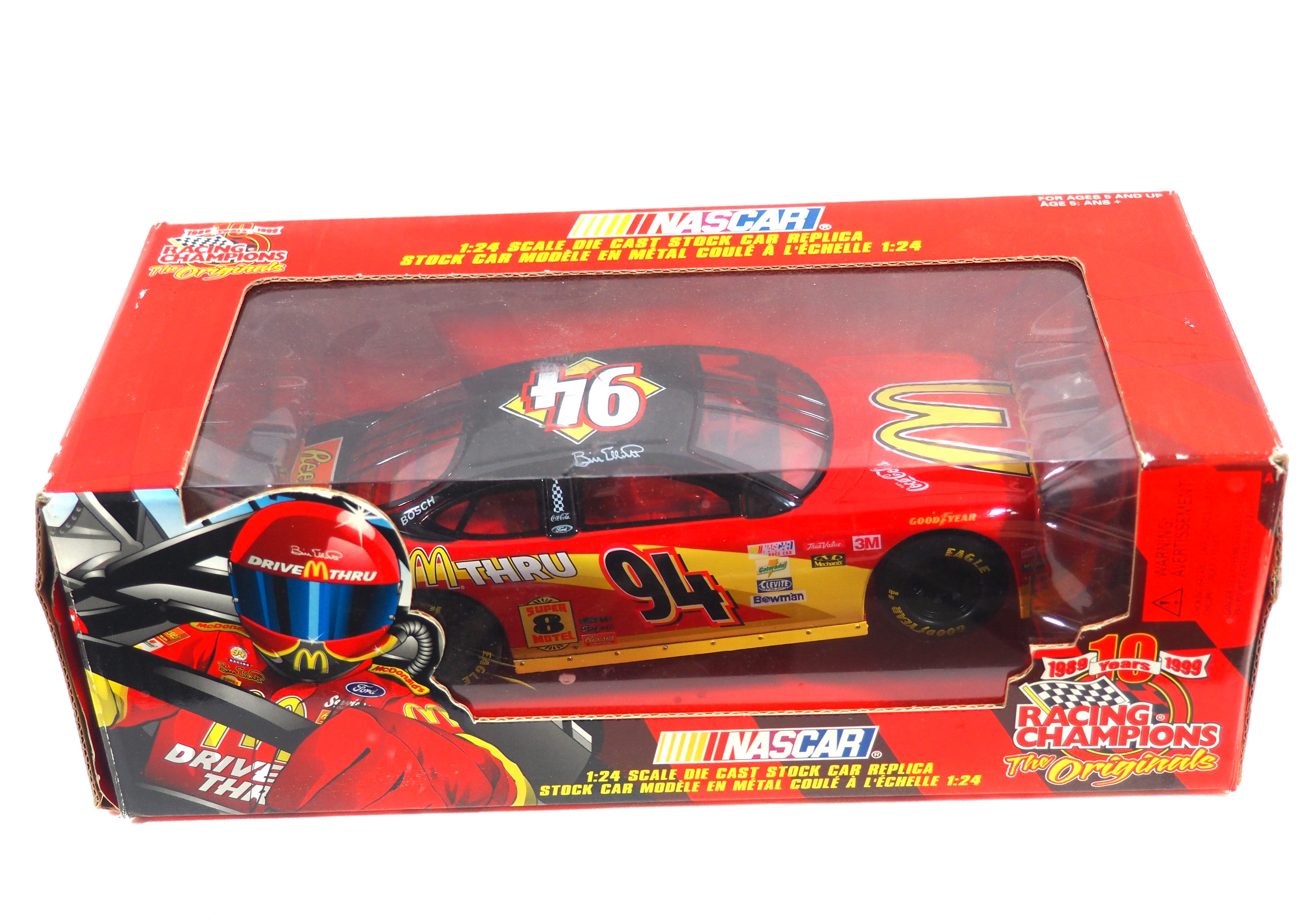 Nascar Bill Elliott Milestone deals Intrepid 1 of 216 Bank 1.24 Scale Diecast