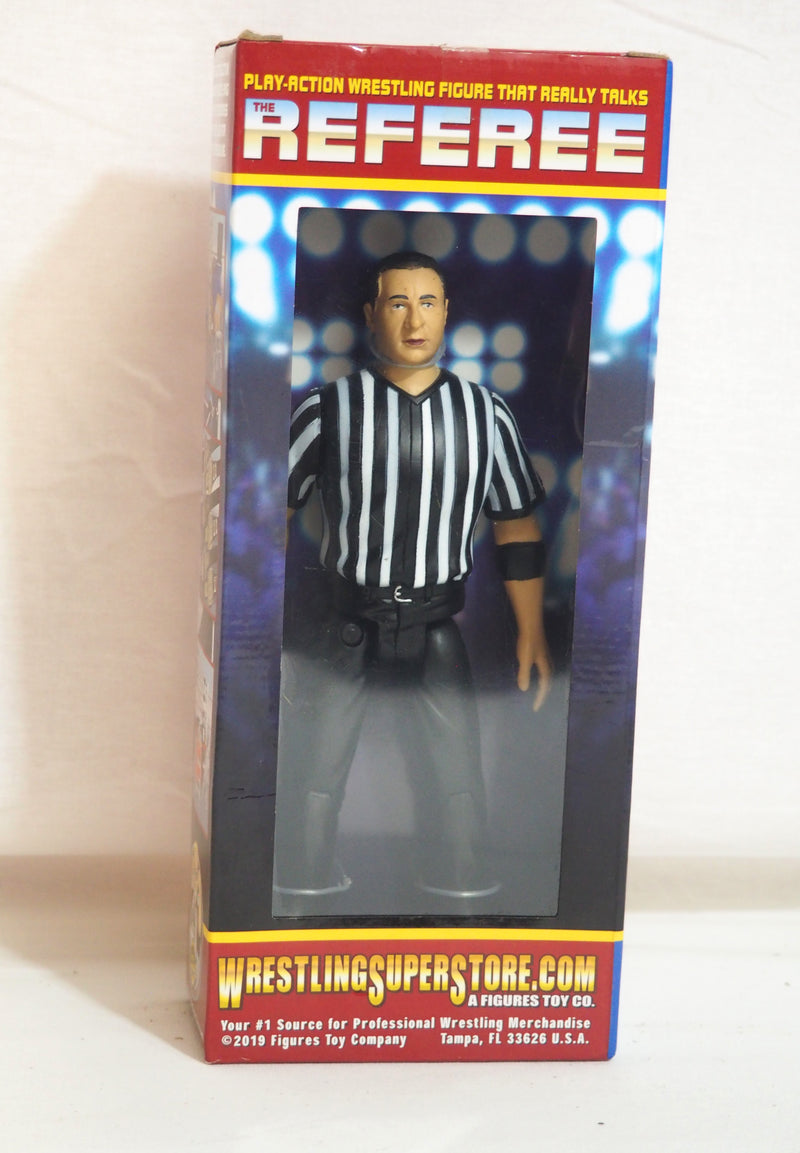 Three Counting & Talking Wrestling Referee Figure