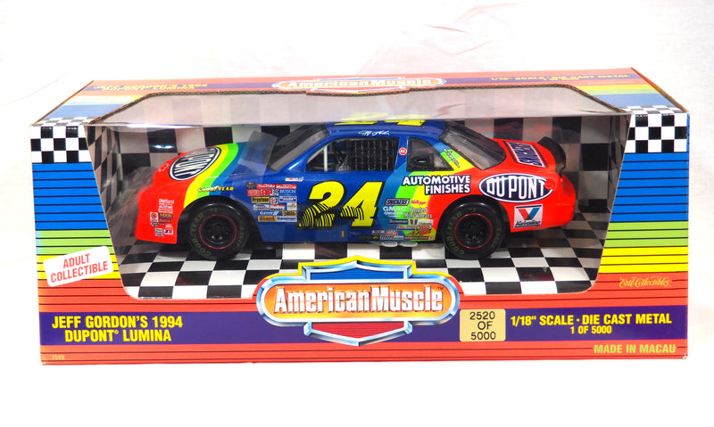 Jeff Gordon's 1994 Dupont Lumina NASCAR Die Cast 1:18