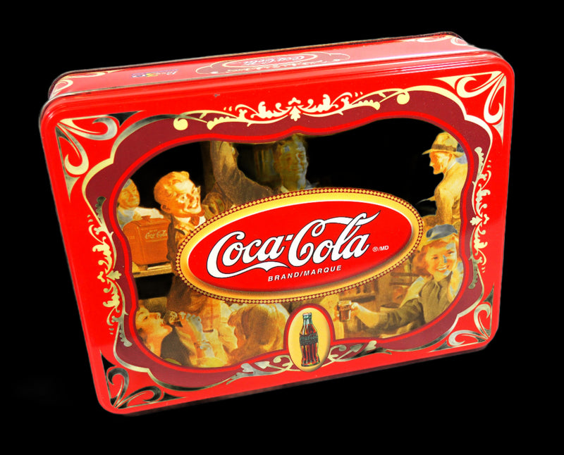 Coca-cola Puzz3D Puzzle in Retro Collector's Tin