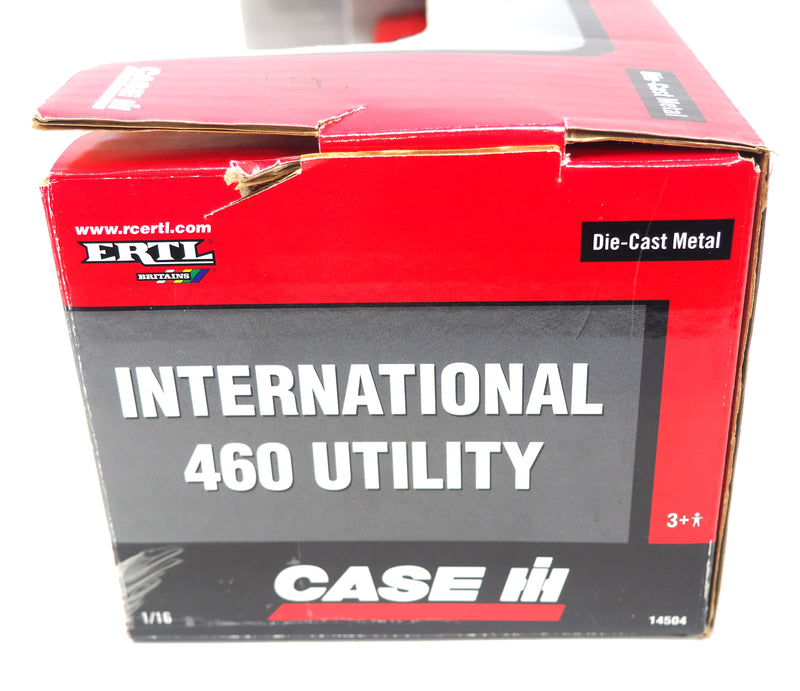 First Production ERTL Case IH International 460 Utility Diecast Tractor 1/16 Scale