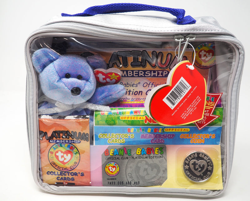 Beanie Babies Official Club Reusable Beanie Case Containing Membership Goodies (Sealed)