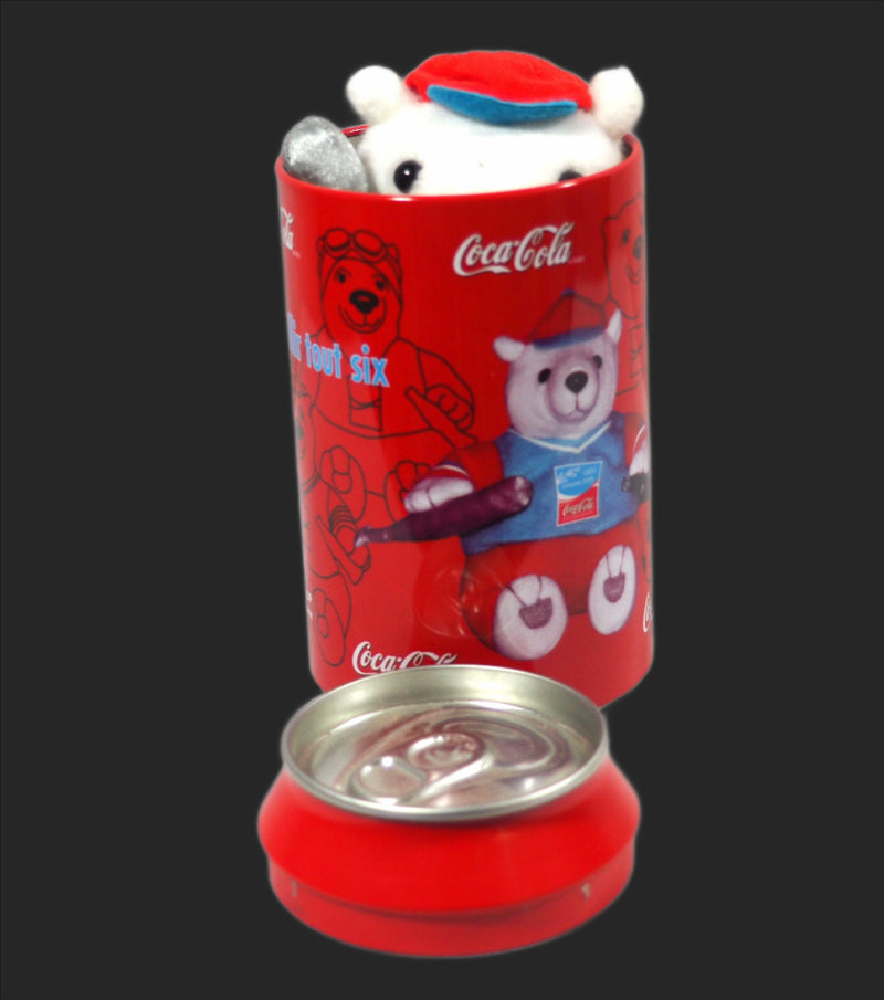 coke bear in can