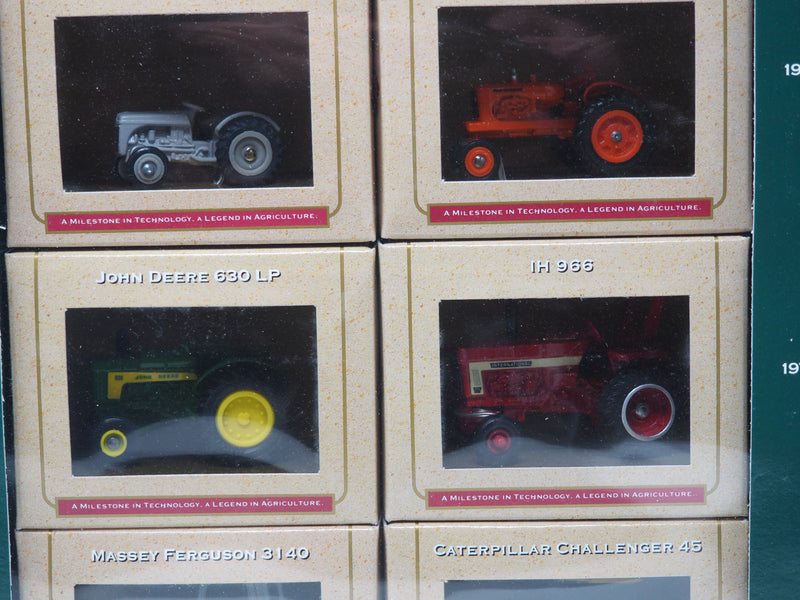 Ertl 50th Anniversary 6 Piece Tractor Set 1945-1995 Special Edition Die-Cast