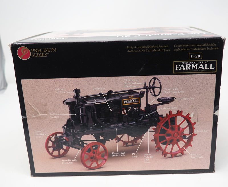 ERTL No. 638 Precision Series Diecast 1932 McCormick-Deering Farmall F-20 Tractor