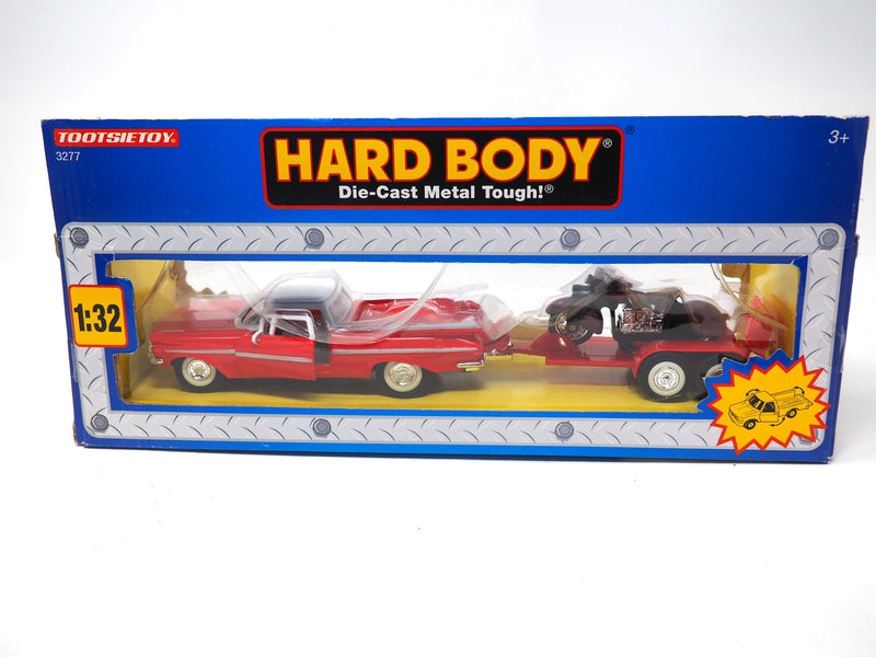 Hard Body: El Camino w/Trailer & Motorcycle (TootsieToy) 1/32