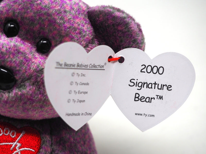 Vintage Ty Beanie Babies Signature Bear 2000