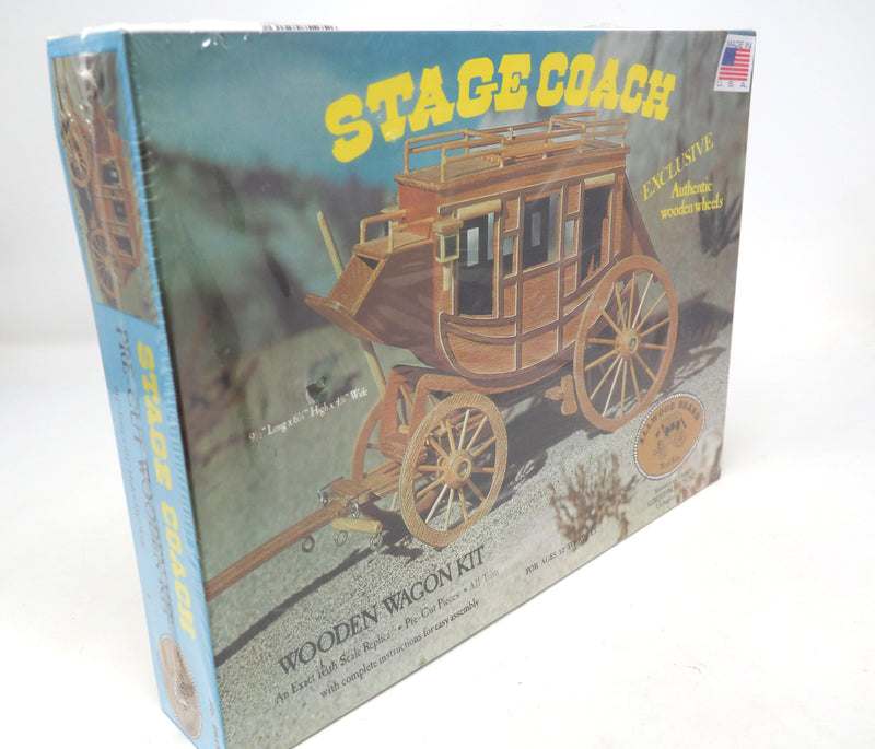 Allwood Brand Stage Coach Wooden Wagon Kit