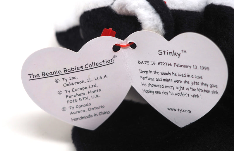 Vintage Ty Beanie Babies Stinky 1995