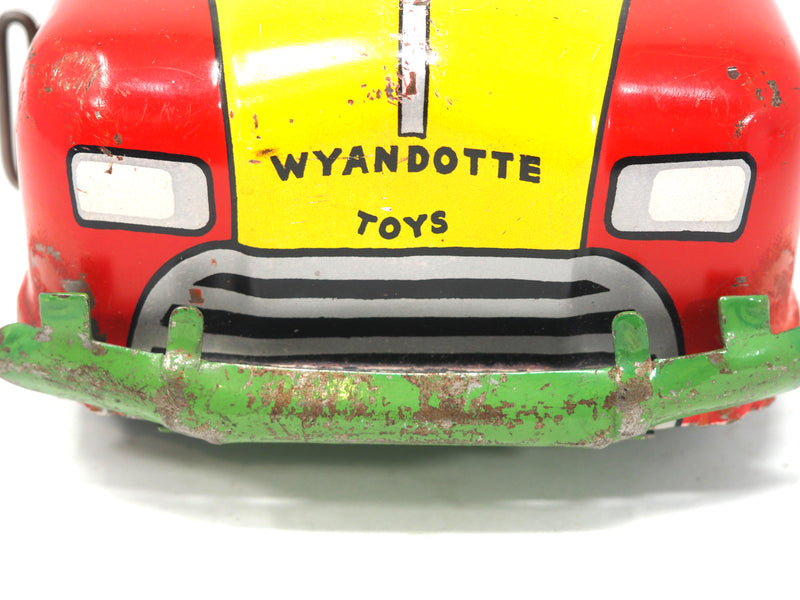 1940s Wyandotte Toys WY-650 Sportsman Convertible Wind-Up Pressed Steel Car