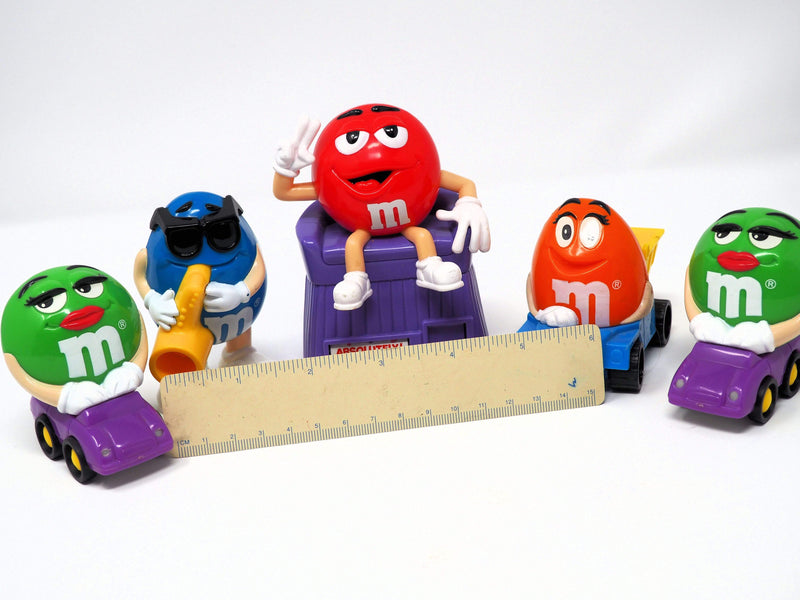 Collection of M&M's Small Candy Dispensers