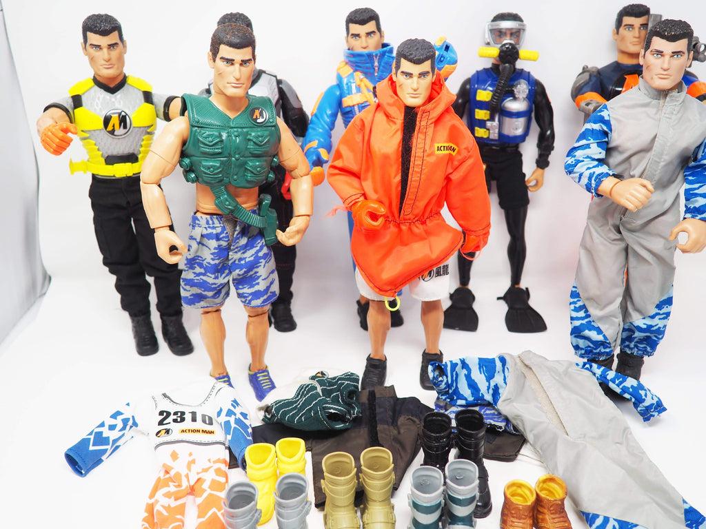 Lot action man figurine + 4x4 - Action man | Beebs